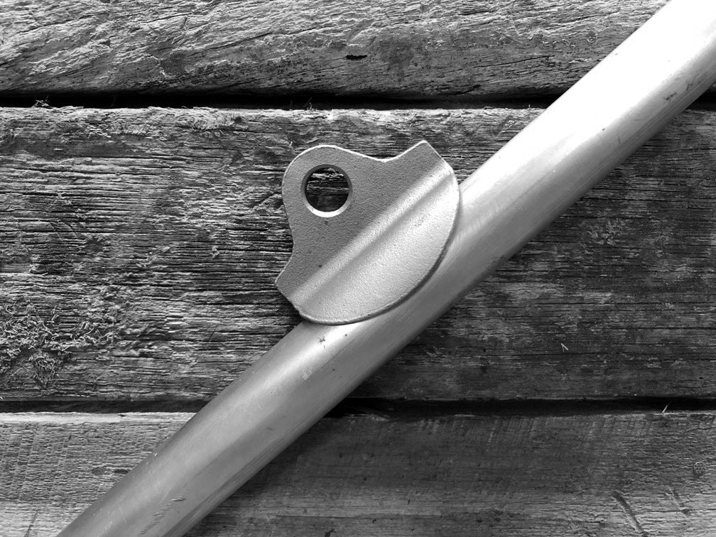 Universal Cast Steel Mounting Bracket For Foot Pegs, Oil Tanks & Brake Stays etc.