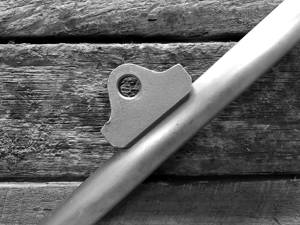 Universal Cast Steel Mounting Bracket For Foot Pegs, Oil Tanks & Brake Stays etc.