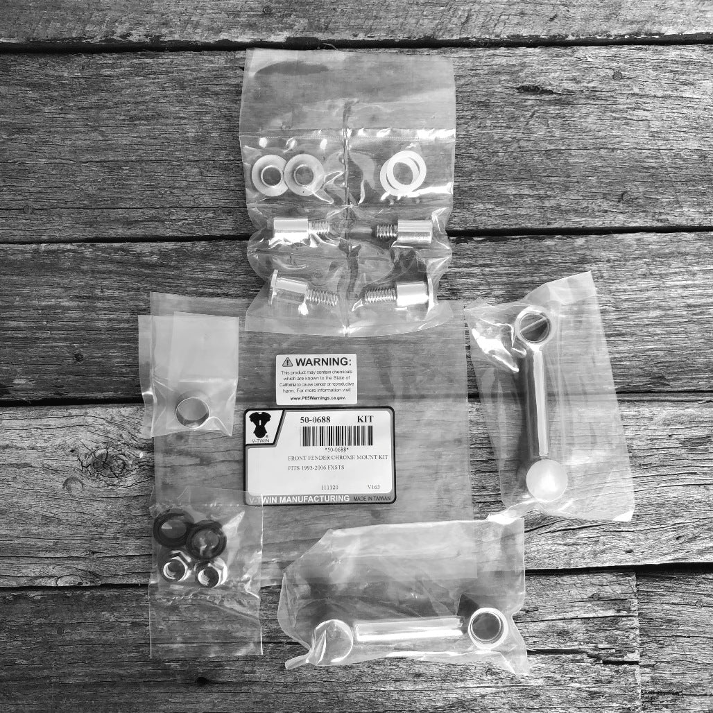 Fender Mounting Kit - for Meat-Balls FXSTS 1993 – 2006 Clone Springer