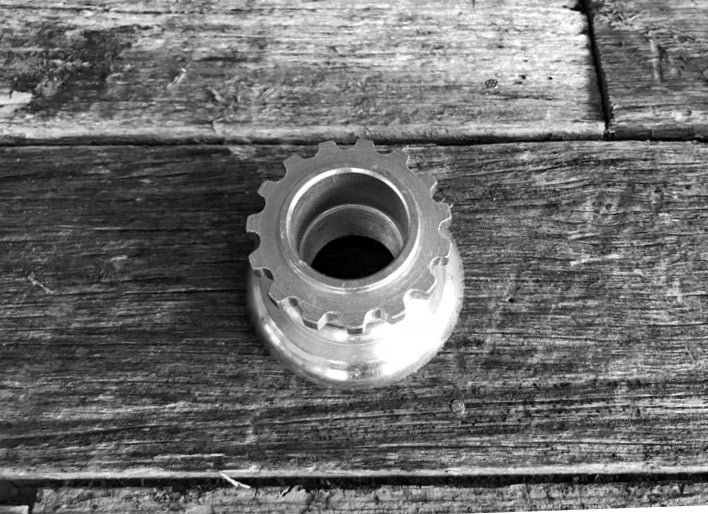 Springer Stem Crown Nut For 1938 – 1948 Harley Big Twins