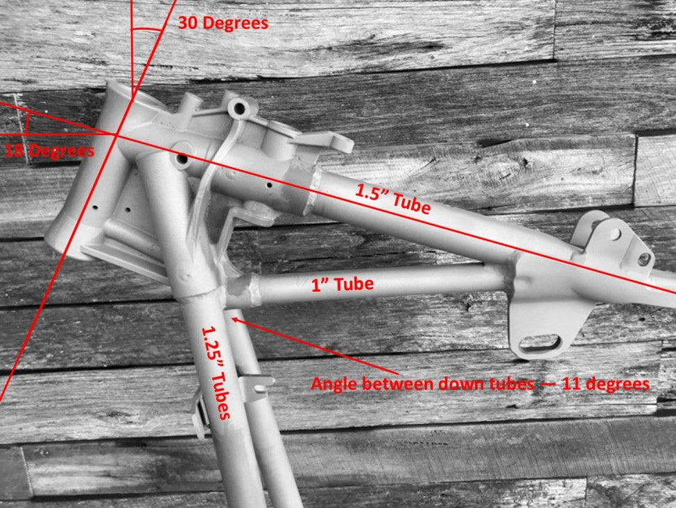 Frame Neck For Frame Repair or Custom Use