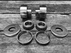 Harley Sportster 7/8" to 1" Headstem Bearing Cup Conversion Kit - 52 to 1982 Models