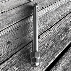 Axle with Nuts - 3/4 inch to suit Custom Style Meat-Balls Springer Forks