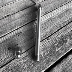 Axle with Nuts - 3/4 inch to suit Custom Style Meat-Balls Springer Forks