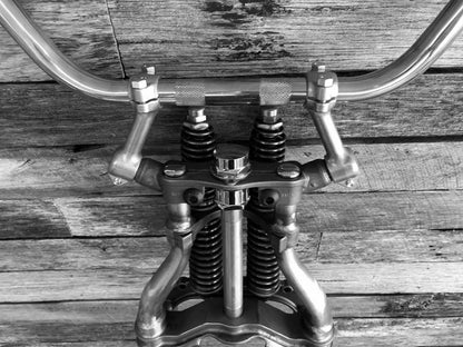 Chrome Screw-In Fork Plugs for Early Style Springers