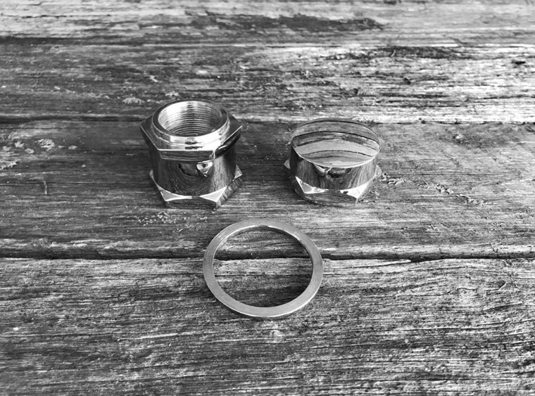 Head Stem Nut Set - Early & Custom Style