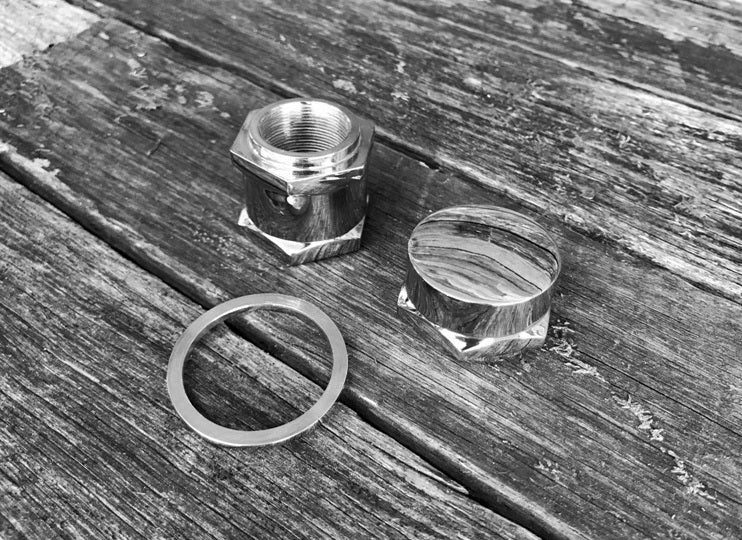 Head Stem Nut Set - Early & Custom Style