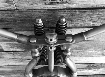 Chrome Screw-In Fork Plugs for Early Style Springers