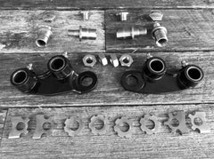 Rocker Plate, Stud & Bush Replacement Kit - Early Style