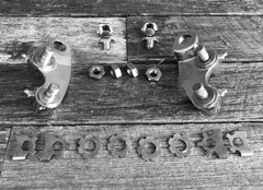 Rocker Plate, Stud & Bush Replacement Kit - Early Style