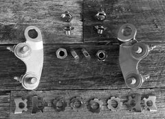 Rocker Plate, Stud & Bush Replacement Kit - Early Style