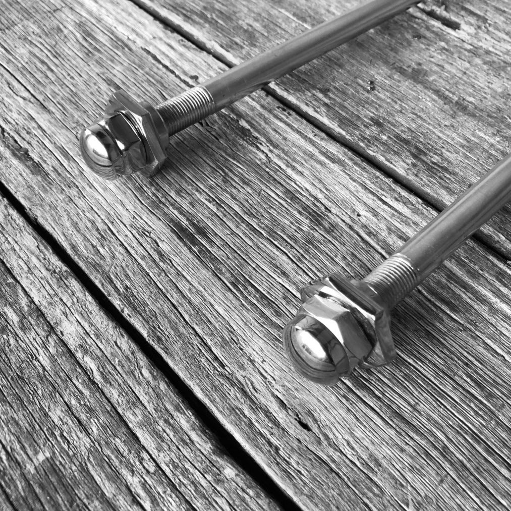 Spring Rod kit to suit Early Style Meat-Balls & Harley Springer Forks ...