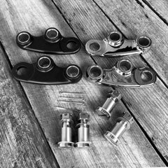 Rocker Plate, Stud & Bush Replacement Kit - Custom Style